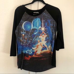 Star Wars 3/4 Sleeve T-shirt